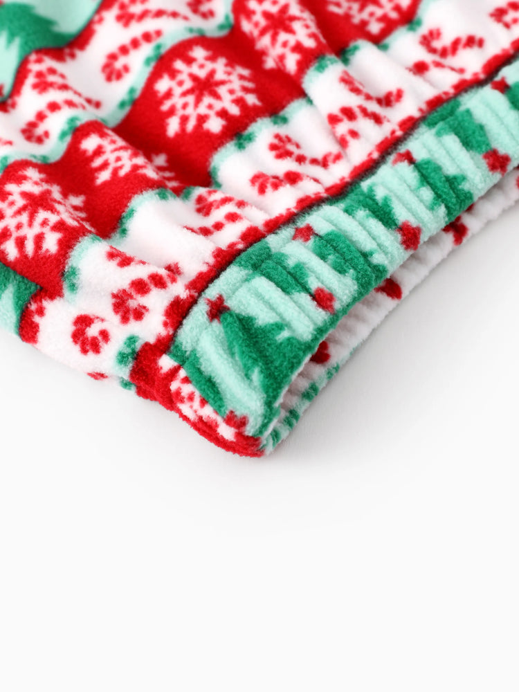 Ensemble pyjama polaire de Noël My Little Pony Maman et moi avec chaussettes de Noël Rouge