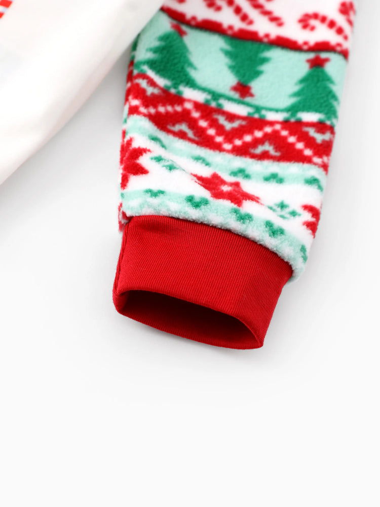 Ensemble pyjama polaire de Noël My Little Pony Maman et moi avec chaussettes de Noël Rouge