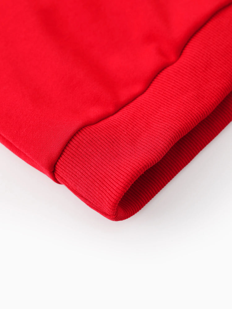 Hot Wheels Toddler/Kids Boy Kangaroo Pocket and Ribbed Cuffs Hoodie Red