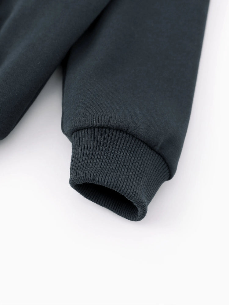 Marvel Toddler/ Kid Boy 2pcs Blac Panther Costume Sweatshirt and Pants Set with Built-in Mask Dark Grey