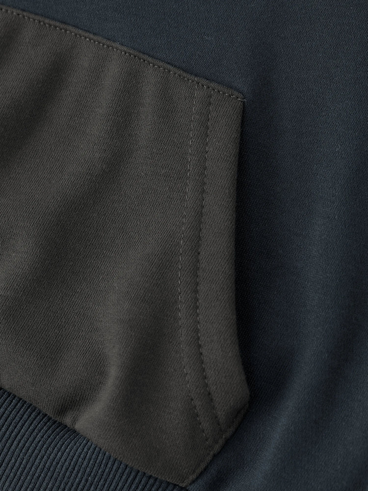 Marvel Toddler/ Kid Boy 2pcs Blac Panther Costume Sweatshirt and Pants Set with Built-in Mask Dark Grey