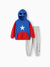 Marvel Toddler/ Kid Boy 2pcs Captain America Costume Sweatshirt and Pants Set with Built-in Mask Grey