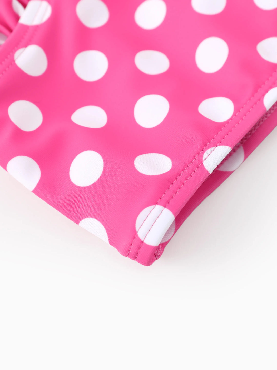 Disney Mickey & Friends 2-teiliges Bade-Set für Kleinkind/Mädchen mit Minnie Mouse – UV-Schutz UPF50+, Rüschen-Bikini in Pink
