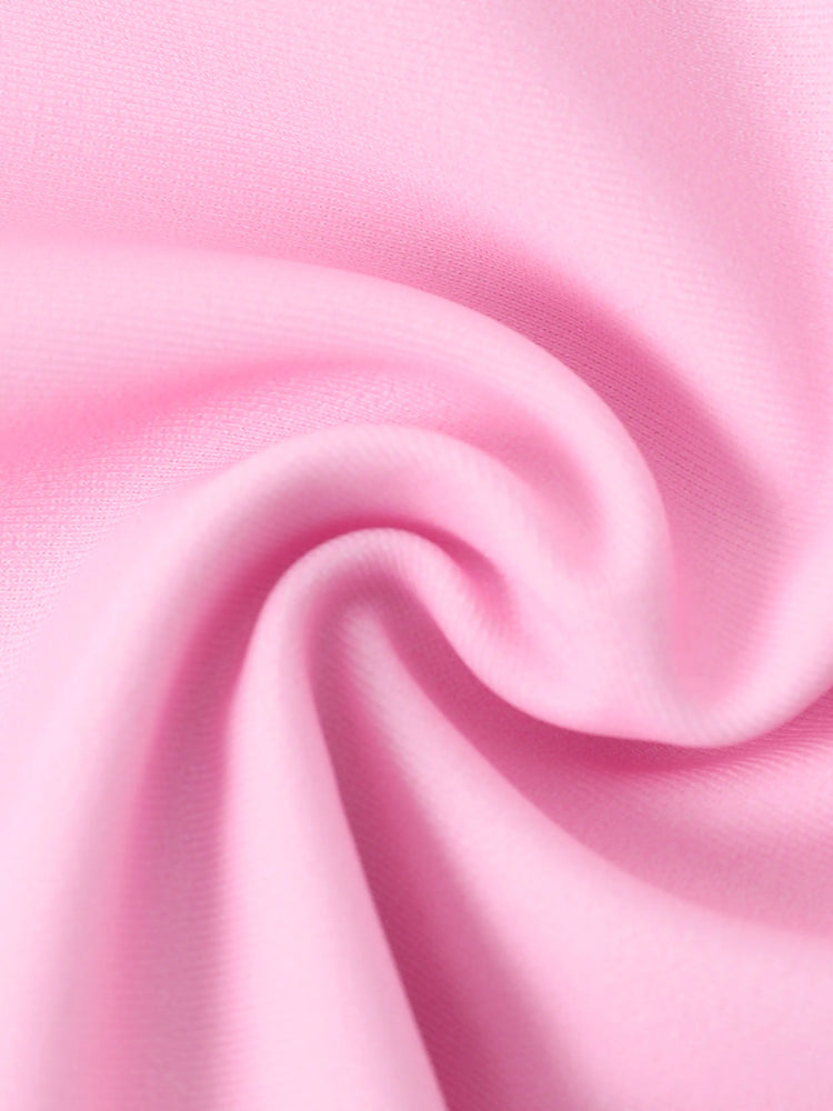 Disney Mickey and Friends Toddler/Kid Girl 2pcs Minnie Mouse Ruffle Swimsuit Pink