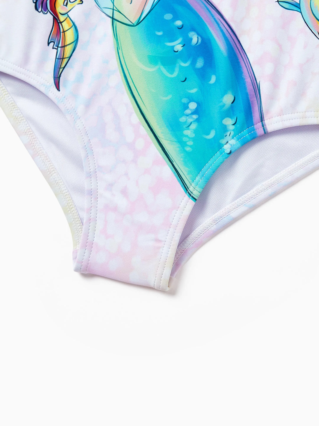 Disney Princess Toddler/Kid Girl Ariel Colorblock Swimsuit Pink