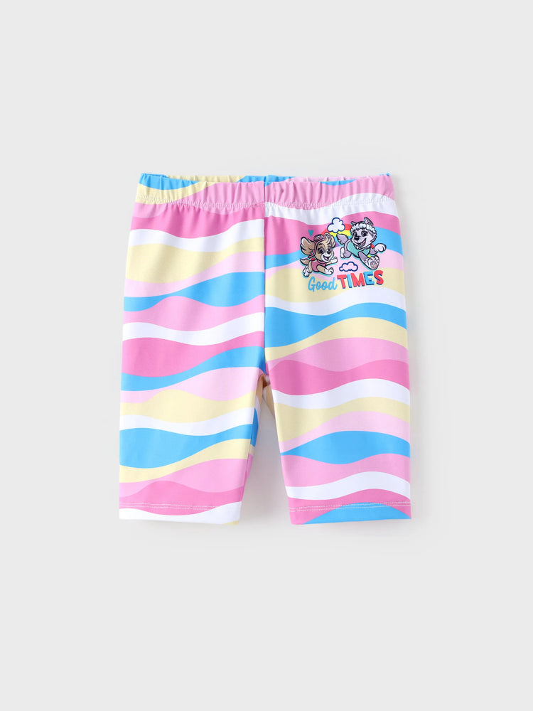 PAW Patrol Toddler Girl 2pcs Skye & Everest Cotton Top and Printed Leggings Set White