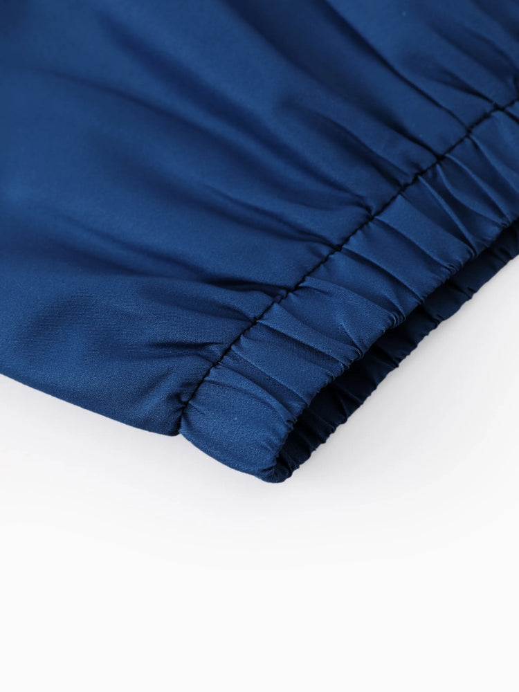 Disney Mickey and Friends Toddler/Kid Boy 2pcs Mickey Mouse Sea Life Print Tops and Trunks Swimsuit Set  Deep Blue