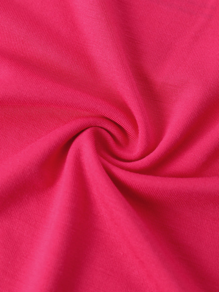 Disney Princess Baby Girl Bamboo 2-Pack Dress and Romper Set Hot Pink