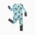 Kids Baby / Girl Bamboo Pajamas With Childlike Print (Snug-Fitting) Light Blue