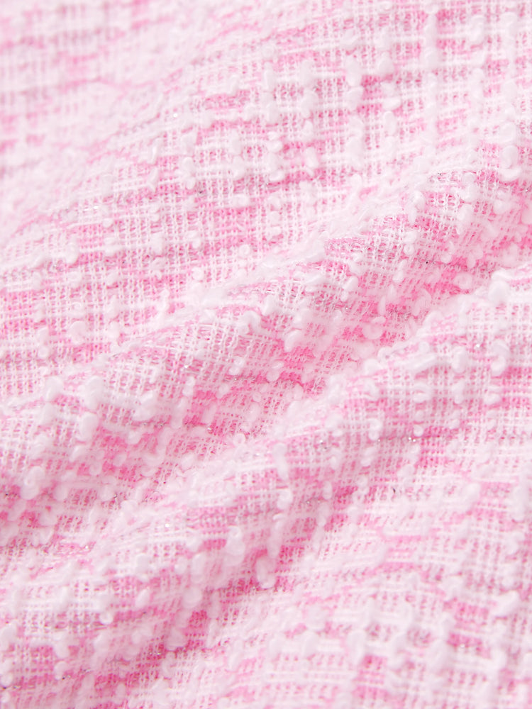 Barbie Toddler/Kid Girl 2pcs Sweet Secret Button Dress Set Light Pink