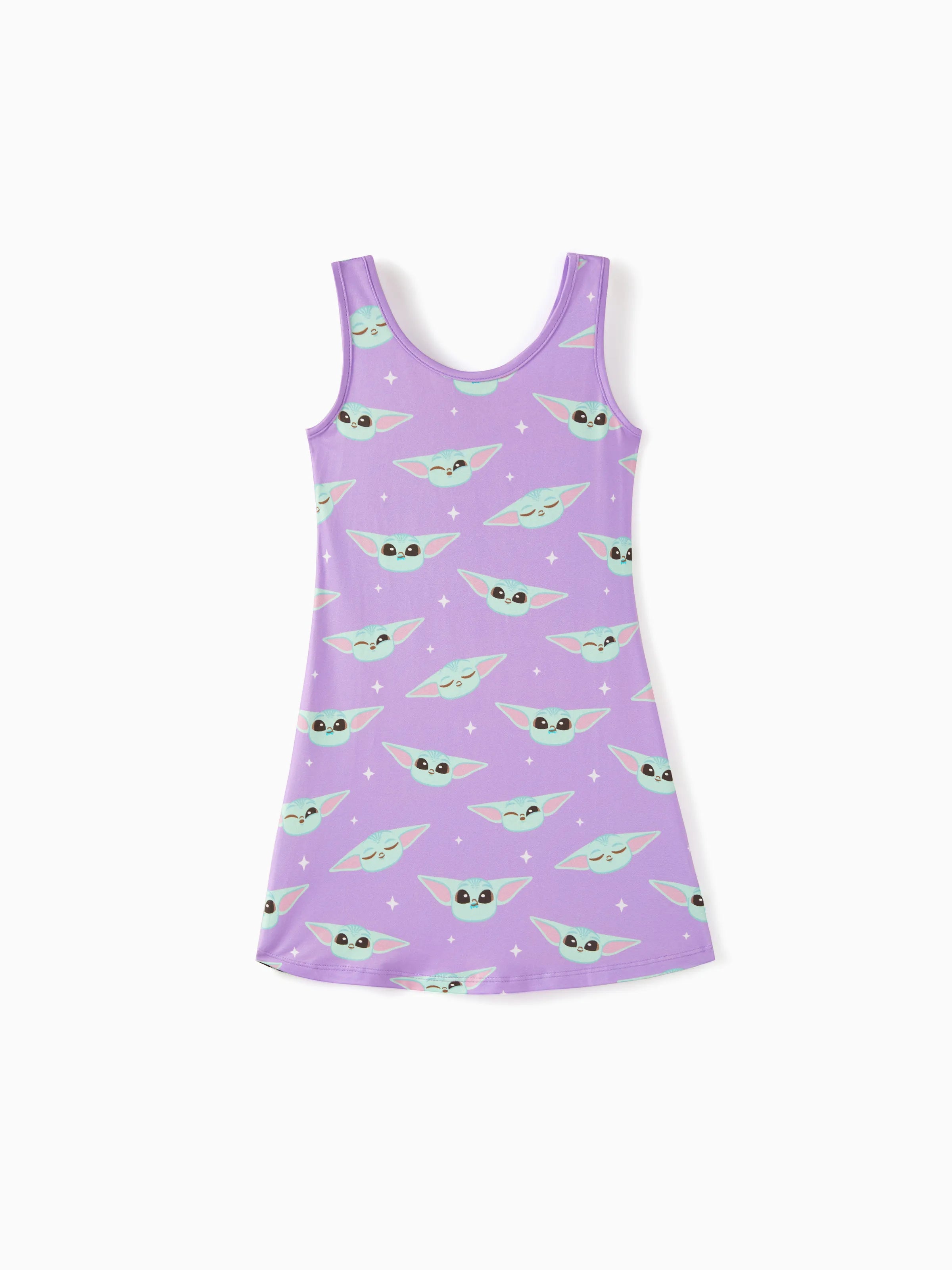 Grogu Smocked Dress (Pink) — The Everyday Twirl