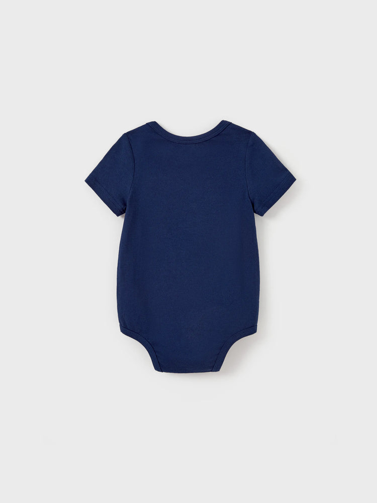 Daddy & Son Cotton T-Shirt & Dress Set – Sunny Days Palm Print for Dad, Mom, Baby & Toddler, Perfect for Summer Vacations & Family Outings Tibetan blue