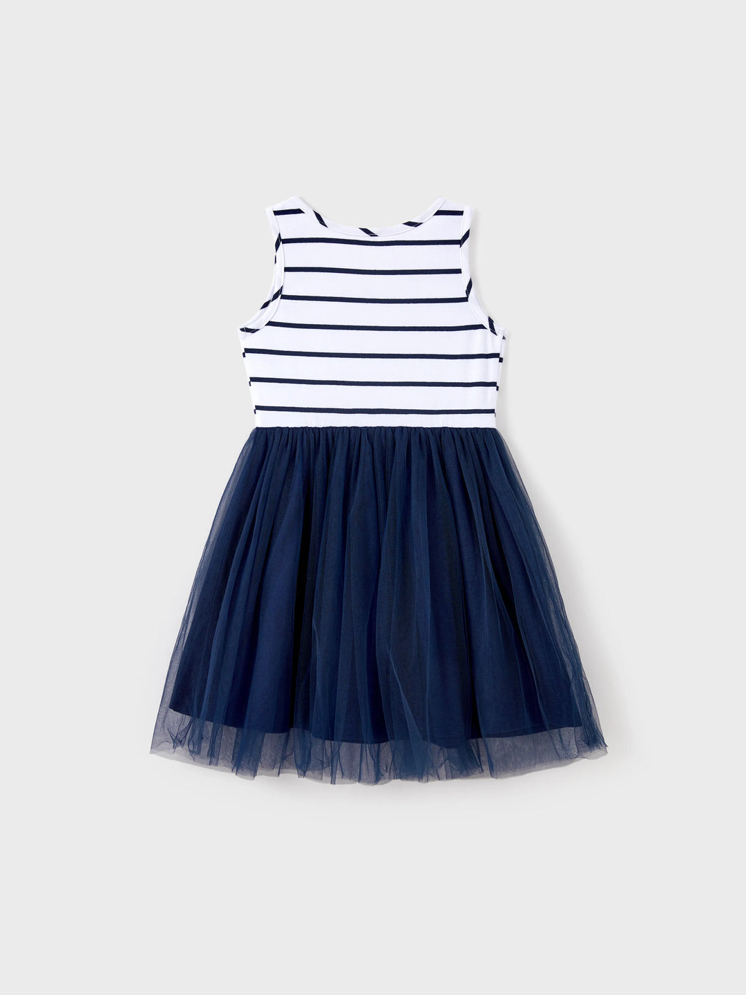 Toddler/Kid Girl Sunny Days Palm Print Cotton Dress, Perfect for Summer Vacations & Family Outings Tibetan Blue