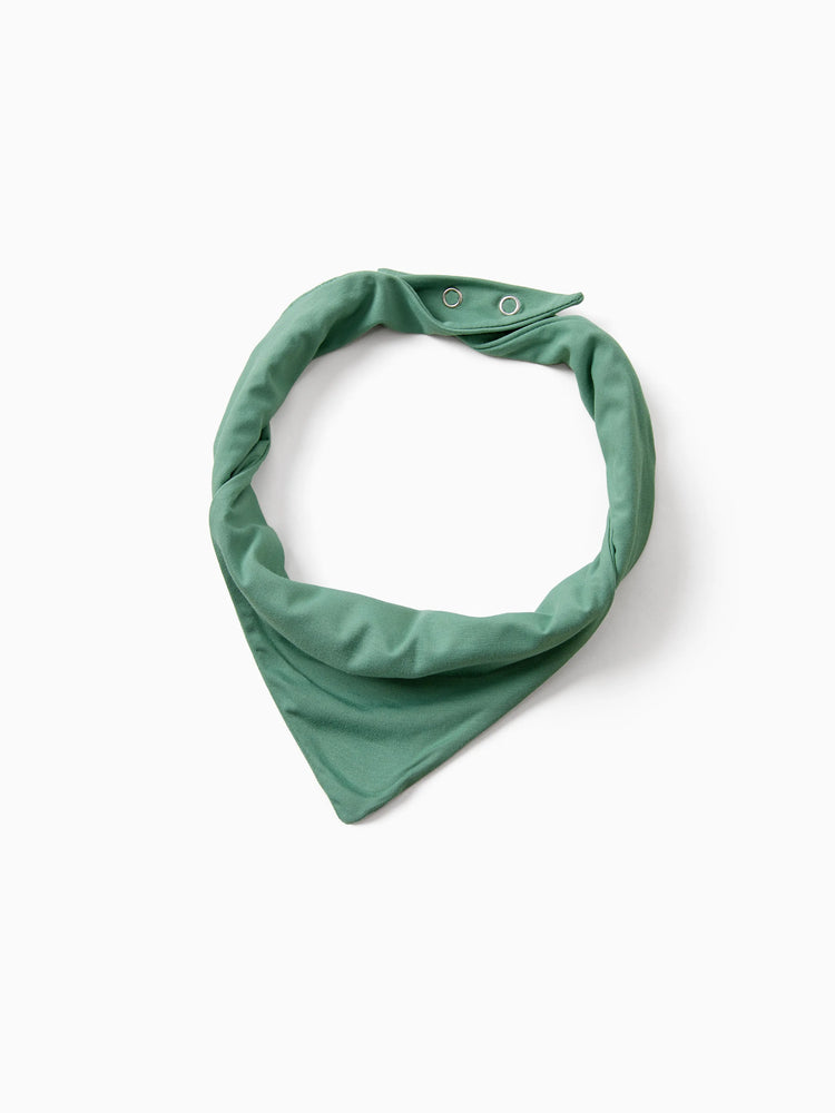 Family Matching Bamboo Pajamas Buttery Soft Bamboo Viscose PJs for Men Women Kids Toddler Baby, Solid Color Short Sleeve Shirt & Shorts Sleepwear Green