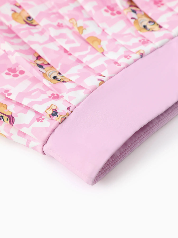 PAW Patrol Toddler Girl Skye Sporty 2pcs Tank Top and Pleated Skirt Set Pink