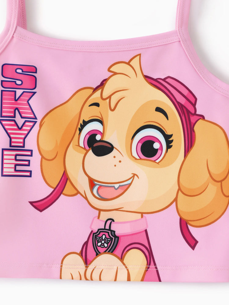 PAW Patrol Toddler Girl Skye Sporty 2pcs Tank Top and Pleated Skirt Set Pink