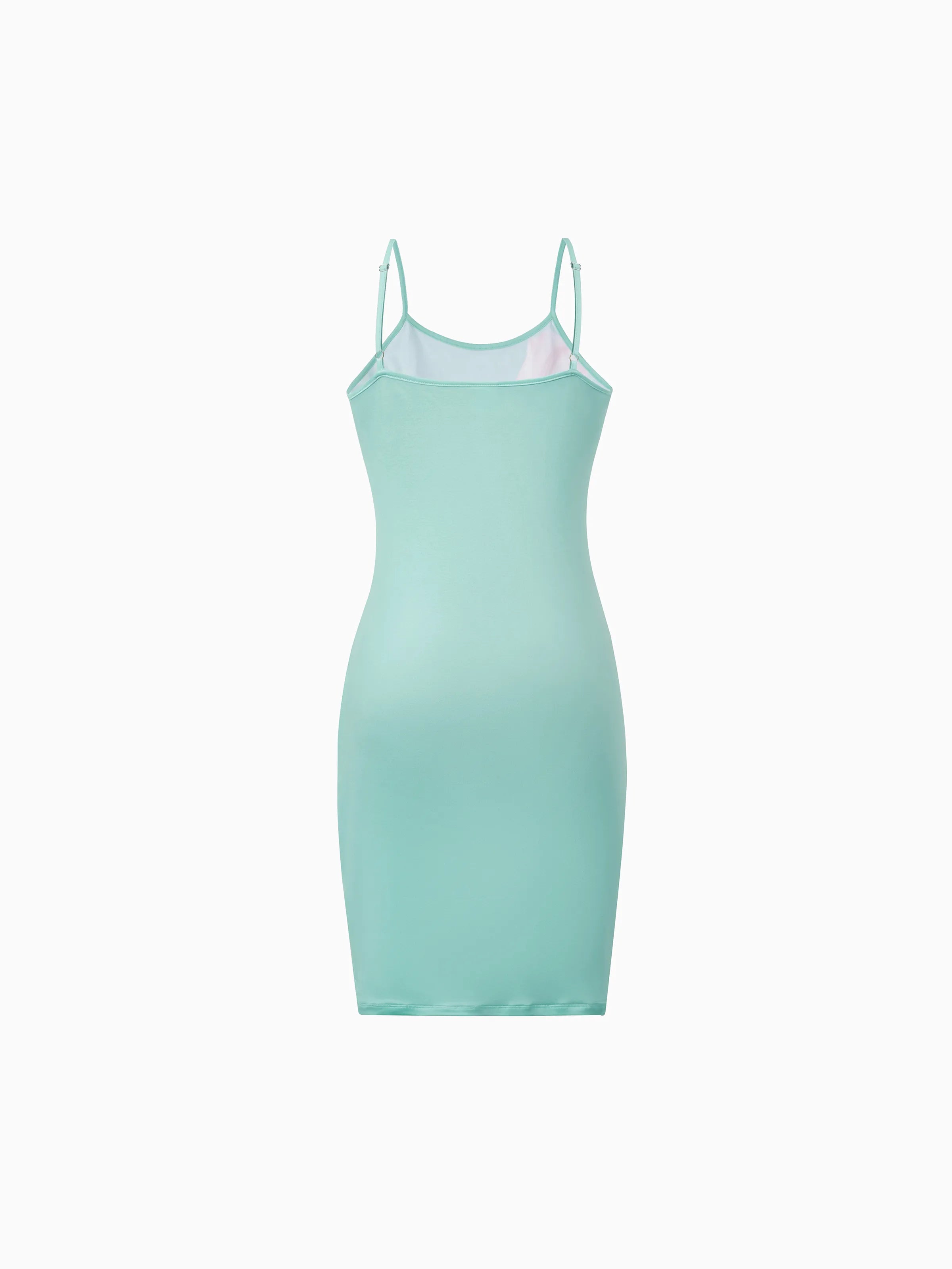 Mommy and Me Casual Flower Print Sleeveless Strappy Dresses Light Gree - PatPat Mommy and Me Casual Flower Print Sleeveless Strappy Dresses Light Gree - PatPat
