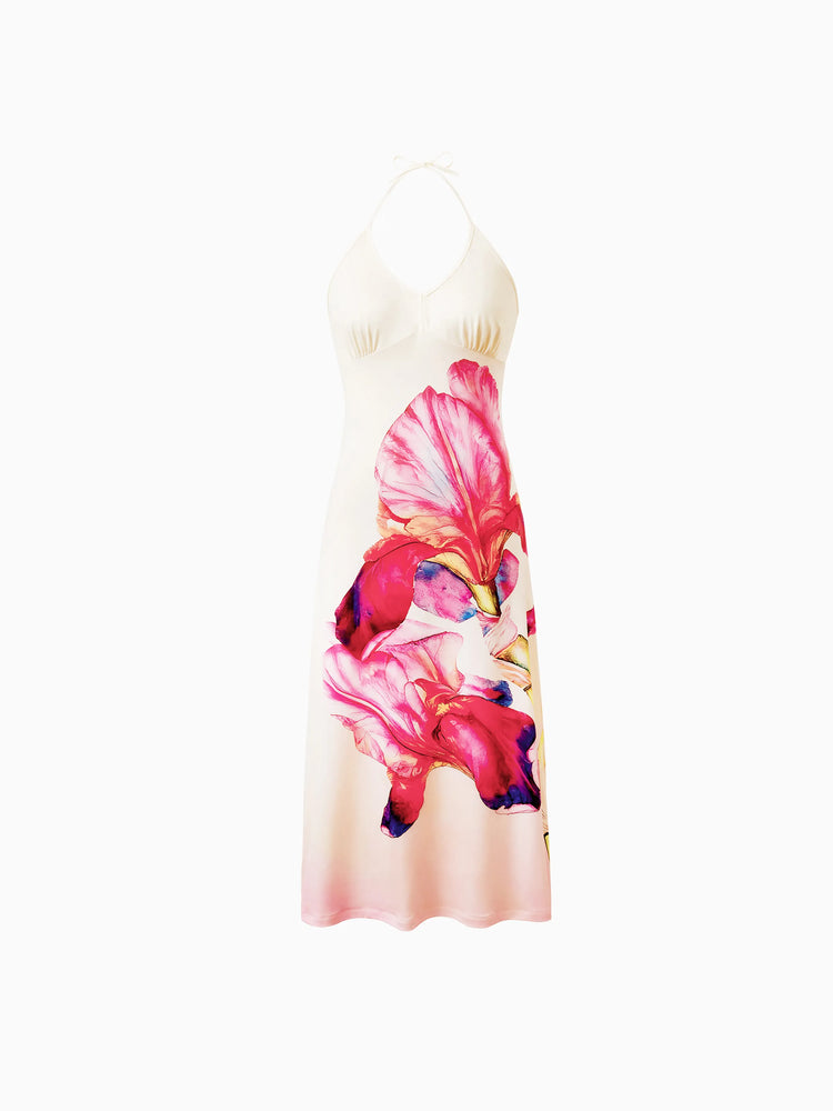 Mommy & me Casual Outfit Floral Print T-shirt or Halter Dress Summer S - PatPat Mommy & me Casual Outfit Floral Print T-shirt or Halter Dress Summer S - PatPat