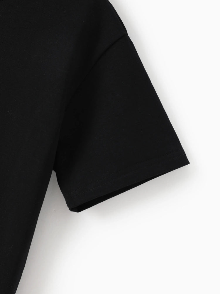 Star Wars Family Matching Grogu Cotton Character Print T-shirts Black