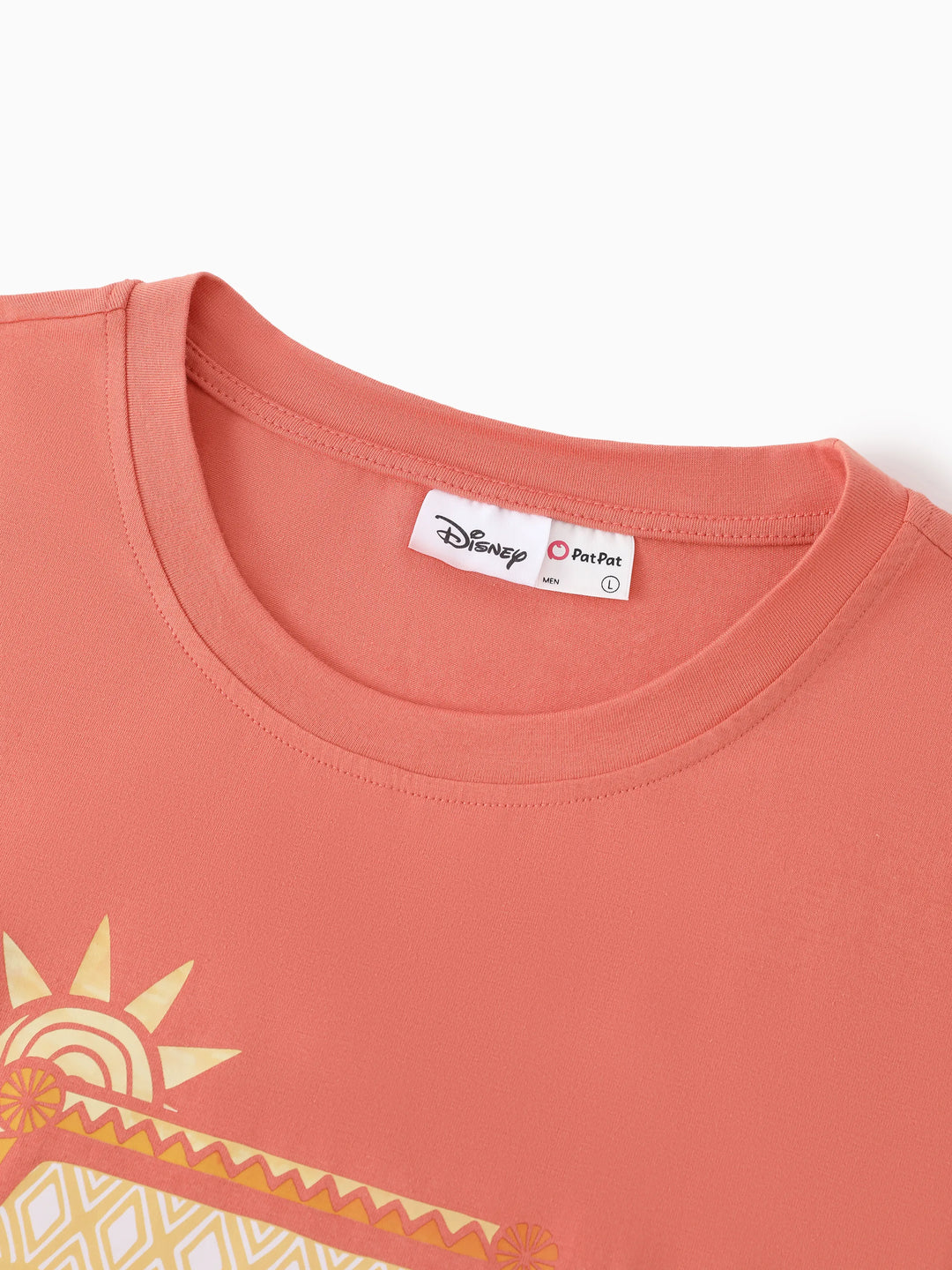 Disney Princess Daddy & Son Moana Sporty Dress/ Cotton Top Orange
