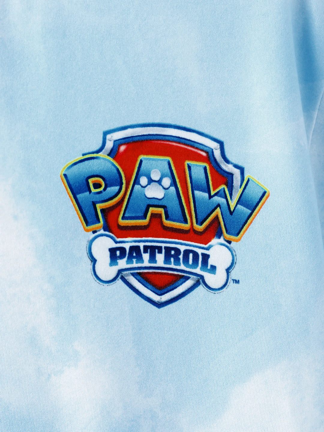 PAW Patrol Familien-Matching Casual T-Shirt mit Batik-Print – Mehrfarbig