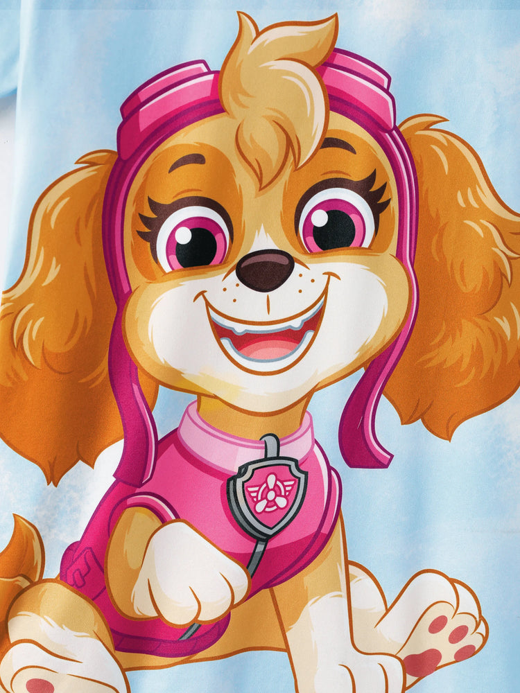PAW Patrol Mommy & me Casual Tie-dye Printed Tee Multi-color