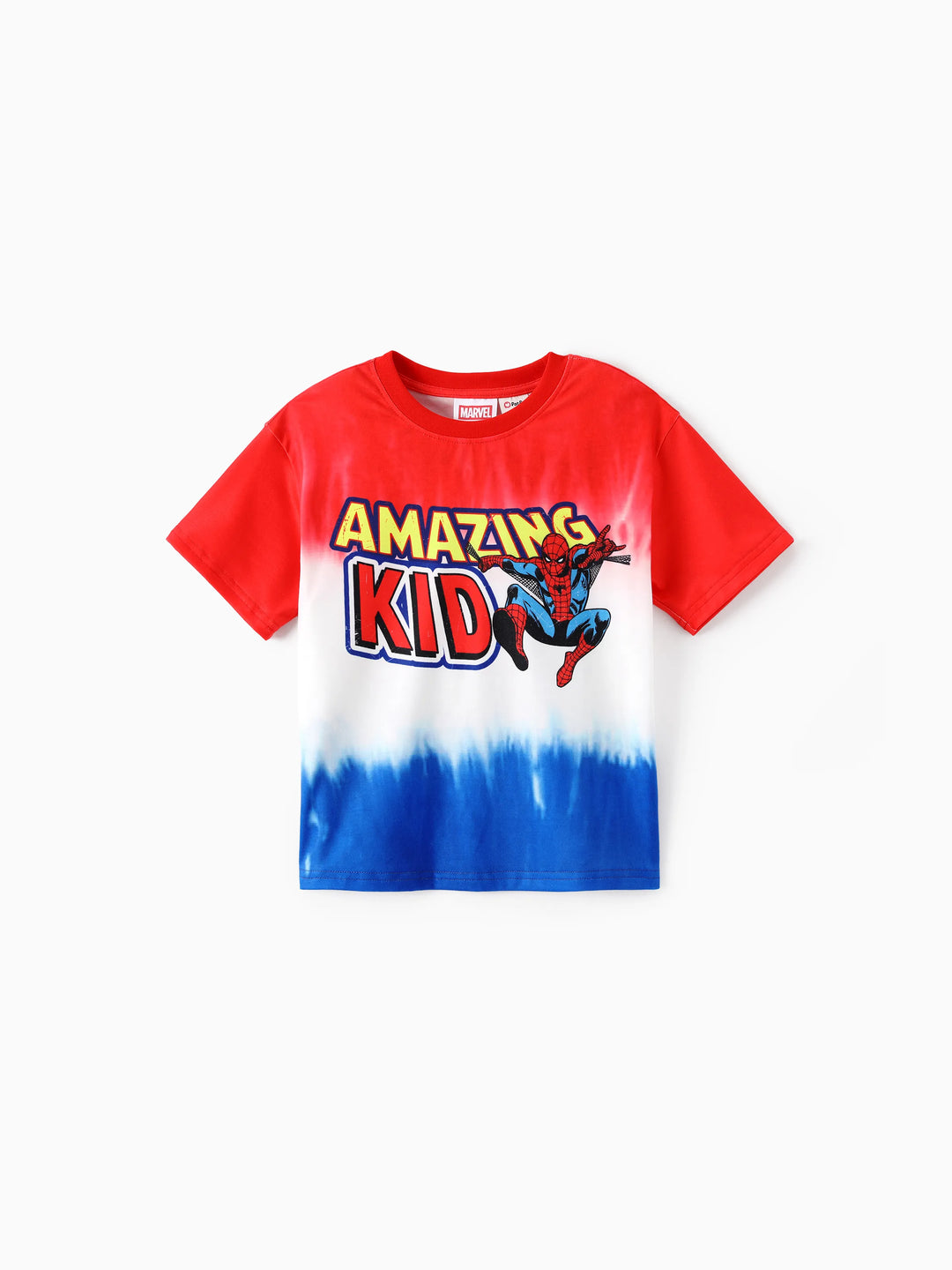 Marvel Family Matching Outfit Spider-Man Cosplay Costume Top/Sleeveless Dress Set Multi-color