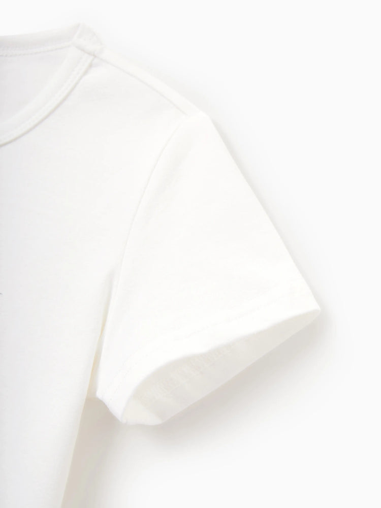 Family Matching "Family Vacation" Graphic Cotton Tees Tropical Surf Print T-Shirt Multi-color