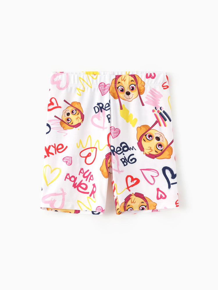 PAW Patrol Toddler Boy Skye Bamboo Allover Print Pajamas Pink