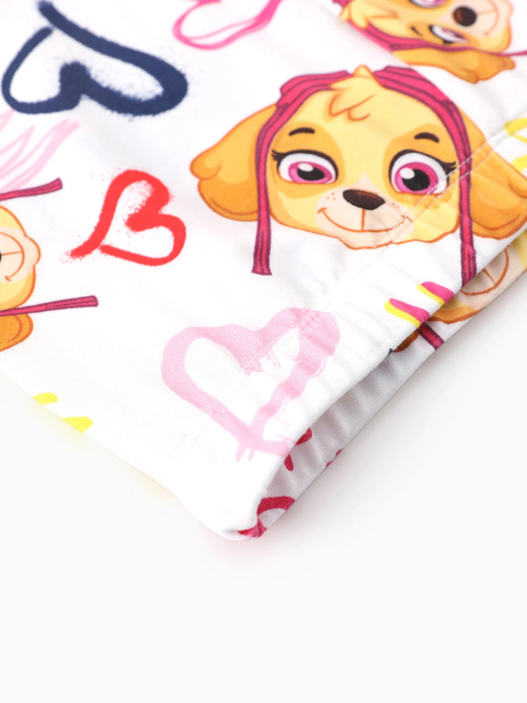 PAW Patrol Toddler Boy Skye Bamboo Allover Print Pajamas Pink