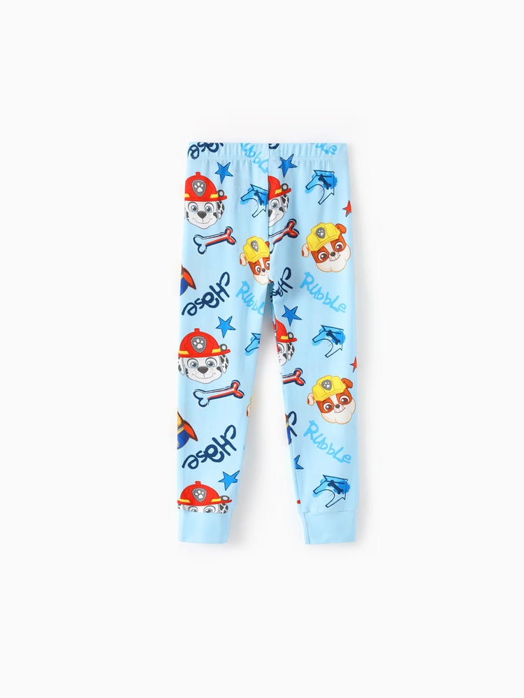 PAW Patrol Toddler Boy Skye Bamboo Allover Print Pajamas Blue
