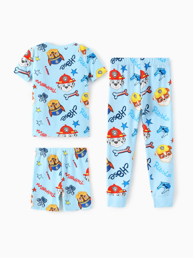 PAW Patrol Toddler Boy Skye Bamboo Allover Print Pajamas Blue