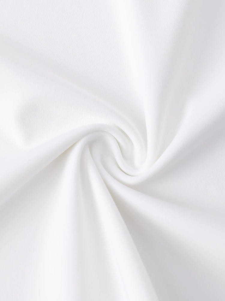 Toddler/Kid Girl 3pcs Sporty  Solid Color  Skirt Suit RED/WHITE