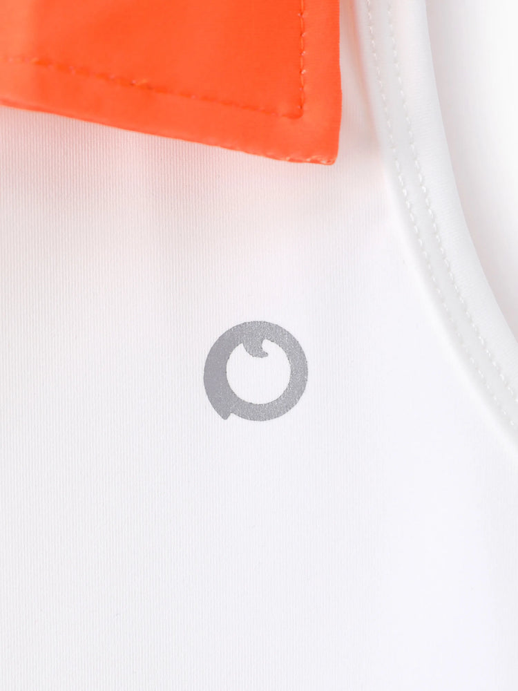 Toddler/Kid Girl 3pcs Sporty  Solid Color  Skirt Suit RED/WHITE