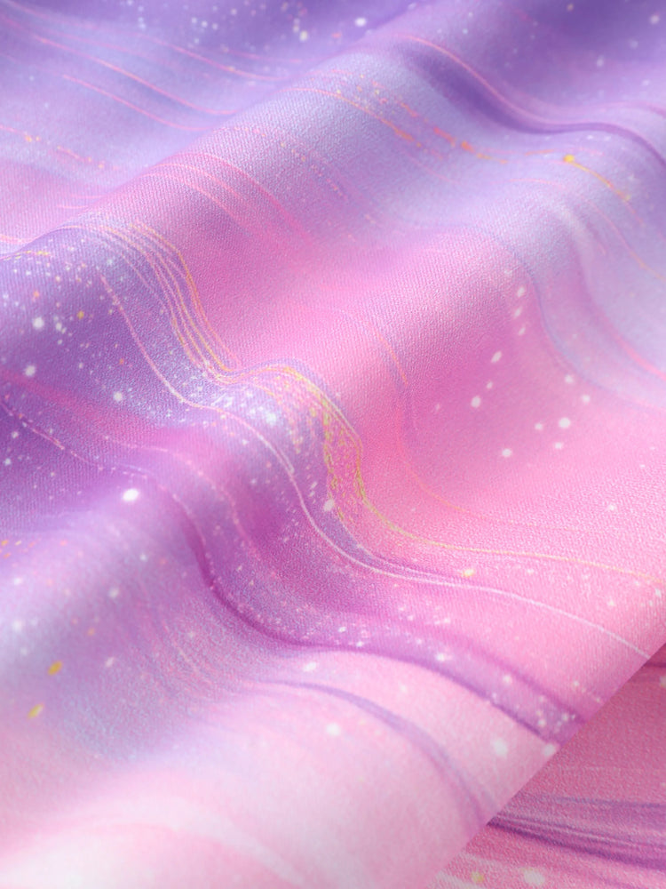 Toddler/Kid Girl 3pcs Sporty  Solid Color  Skirt Suit Light Pink