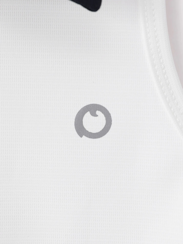 Toddler/Kid Girl 3pcs Sporty  Solid Color  Skirt Suit White