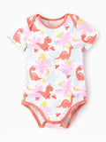 Bamboo Baby Boy/Girl 1pc Allover Print  Bodysuits  incarnadinepink