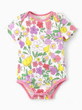 Bamboo Baby Boy/Girl 1pc Allover Print  Bodysuits  Multi-color