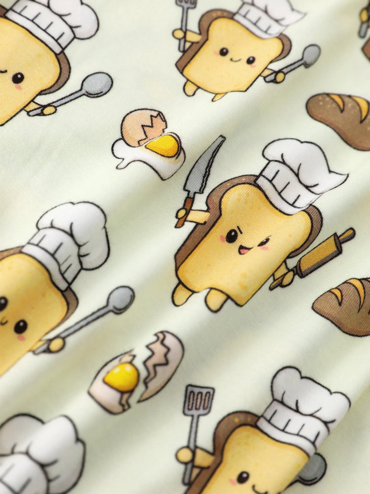 Bamboo Baby Boy/Girl 1pc Allover Print  Bodysuits  Khaki