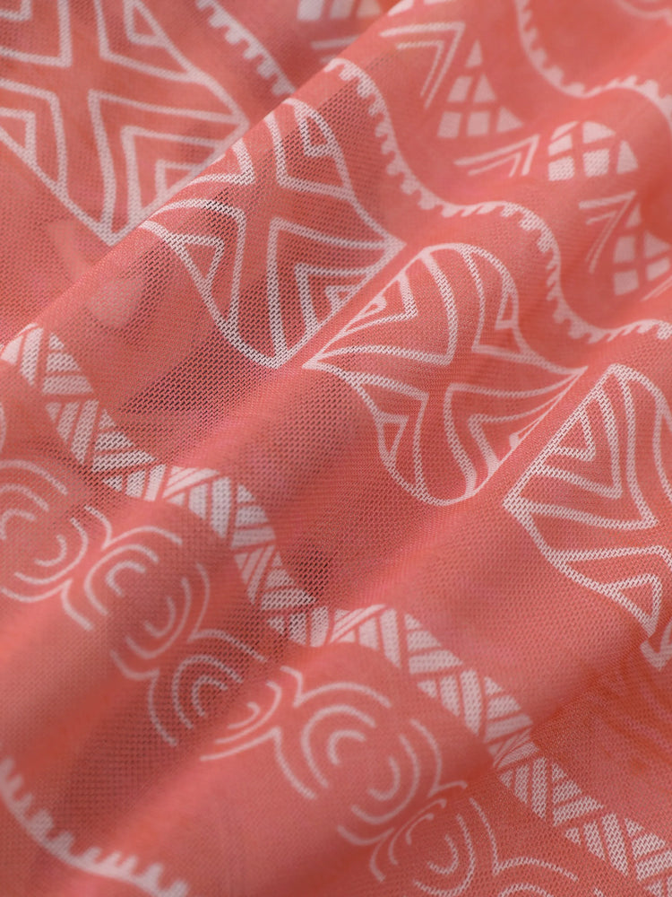 Disney Princess Toddler Girl Moana Swim Cover-Up Dress Mauve Pink