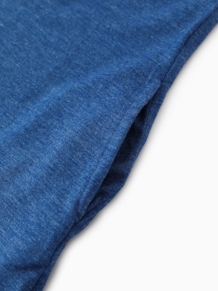 Independence Day Mommy and Me Patriotic Cherry Print Casual Sleeveless Dress Blue