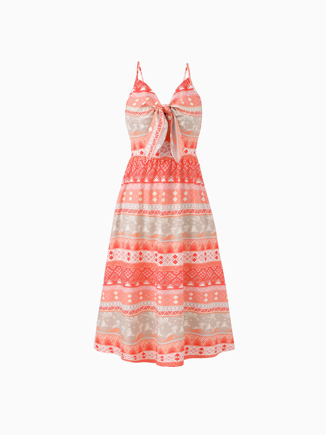 Disney Princess Family Matching Moana Island-Inspired Dress & Shirt Set Coral Pink