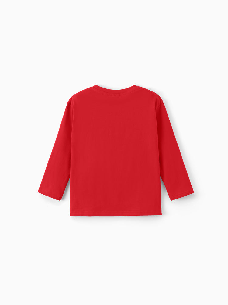 Disney Cars Boys' Long-Sleeve T-Shirts Red