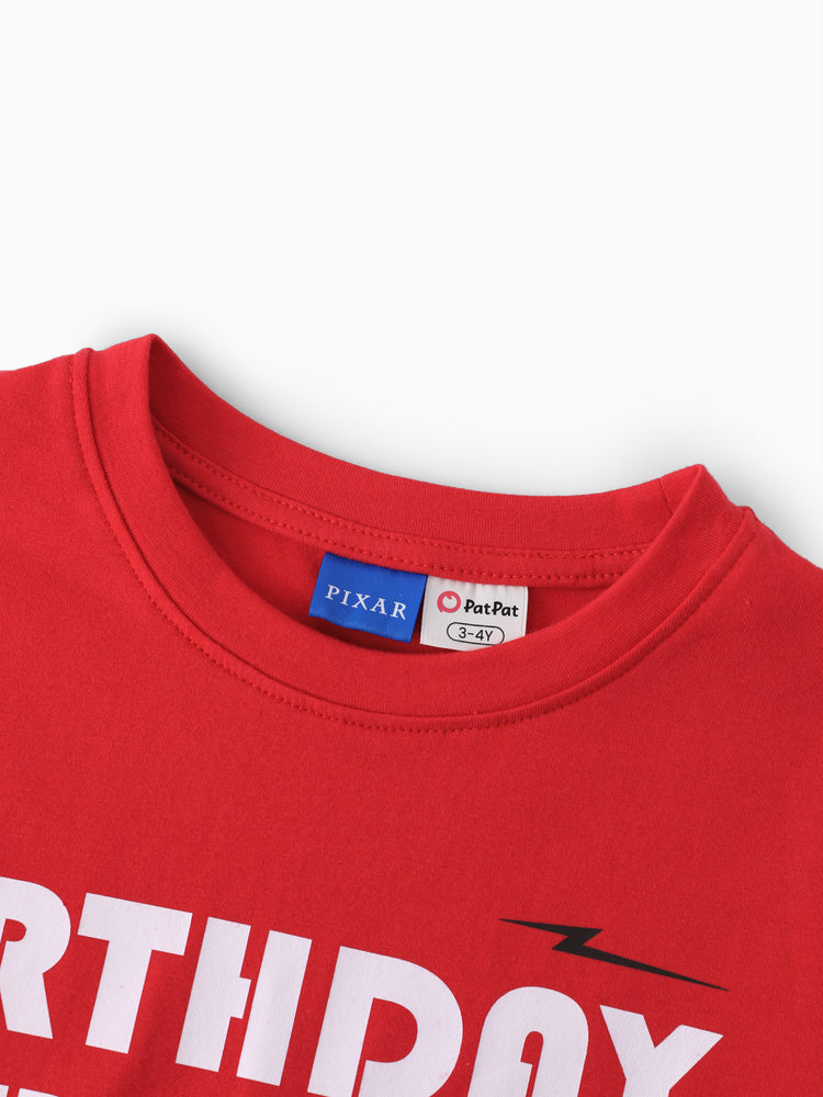 Disney Cars Boys' Long-Sleeve T-Shirts Red