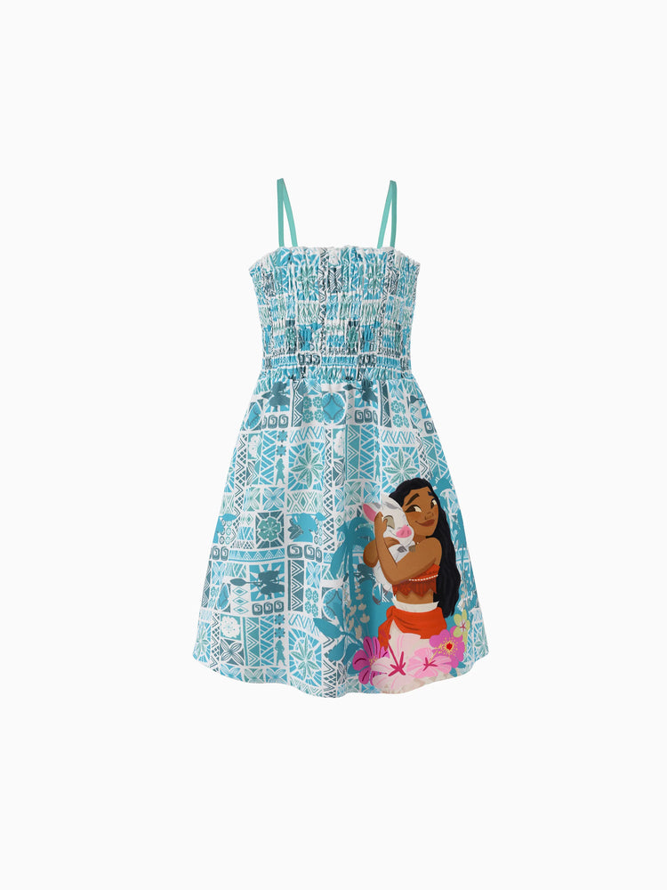Disney Moana Family Matching Island Print Tees and Dresses