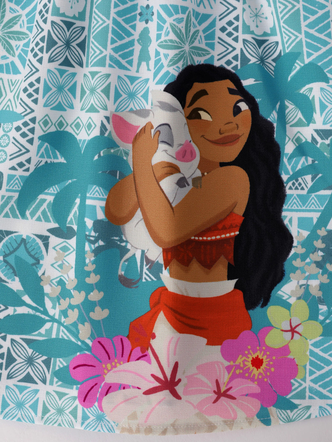 Disney Moana Family Matching Island Print Tees and Dresses