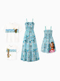 Disney Moana Family Matching Island Print Tees and Dresses