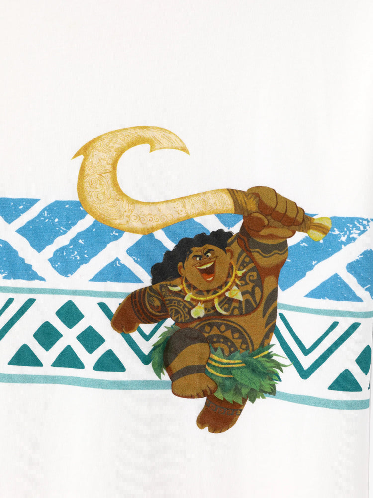 Disney Moana Family Matching Island Print Tees and Dresses