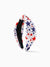 Independence Day Mommy and Me Patriotic Star Print Knotted Headband Color block