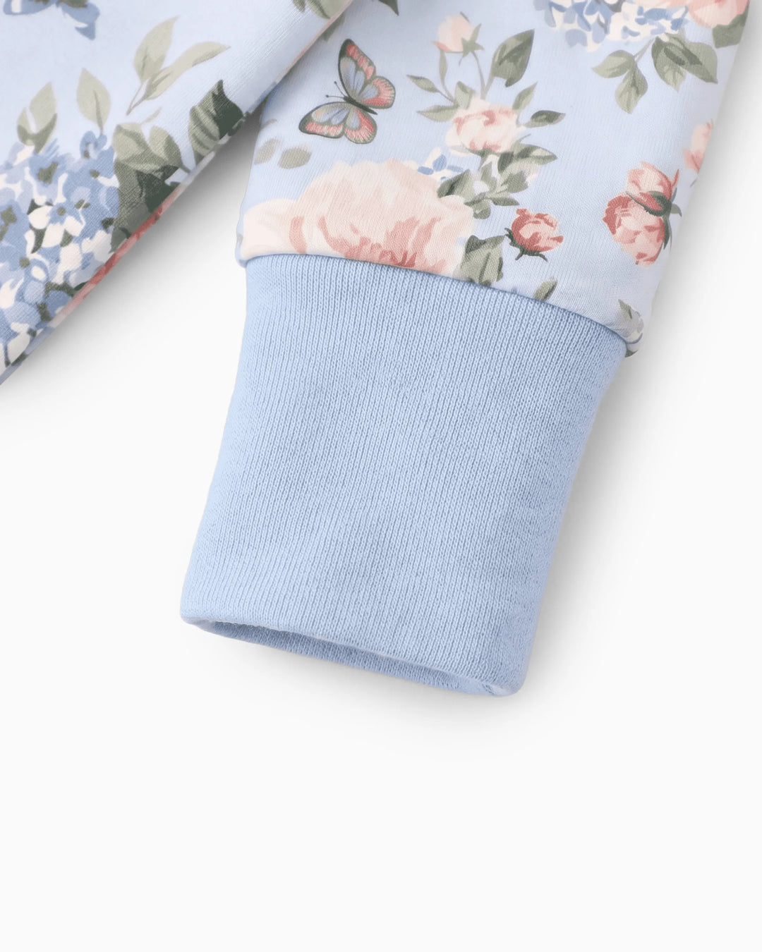 Bloom & Blossoms Bamboo Zip-Up Baby Pajamas